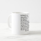 Mug Les seigneurs Prayer (Devant gauche)
