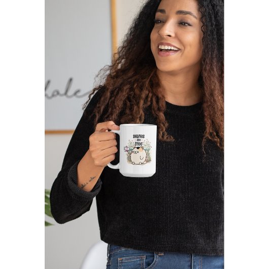 Mug Les selfies sont gratuits