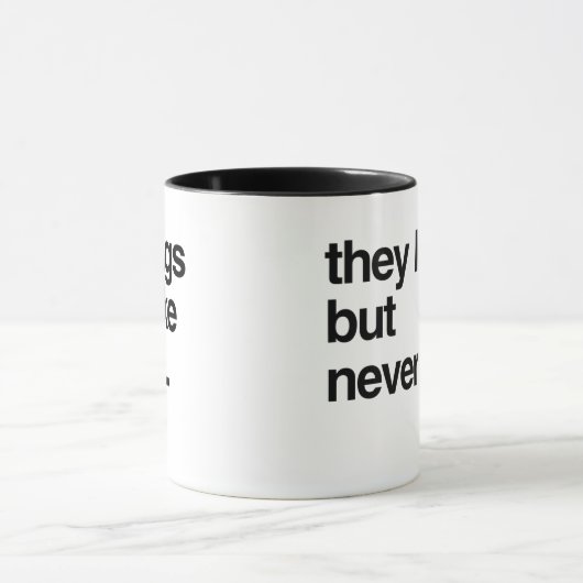 Mug Les sentiments sont comme... (Centre)
