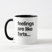 Mug Les sentiments sont comme... (Gauche)
