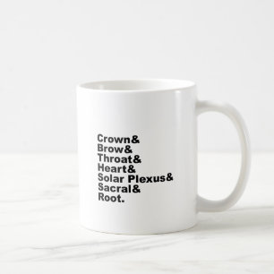 Mug Les sept chakras de l'hindouisme et le rituel hind