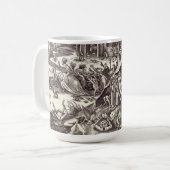 Mug Les sept péchés mortels - convoitise (Devant gauche)