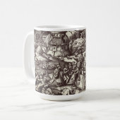 Mug Les sept péchés mortels - fierté (Devant gauche)