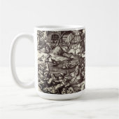 Mug Les sept péchés mortels - fierté (Gauche)