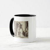Mug Les sept sacrements : Confession, 1779 (stylo, (Devant gauche)