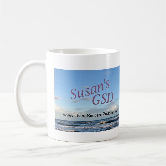 Mug Les séries du GSD de Susan le font - en ce moment (Gauche)