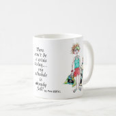 Mug Les shorts de golf, voiturette de golf, ne réponde (Devant droit)