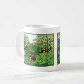 Mug : "Les singes dans la Grove Orange" par Henri (Devant gauche)