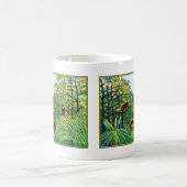 Mug : "Les singes dans la Grove Orange" par Henri (Centre)
