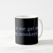 Mug Les singes volants (Devant droit)