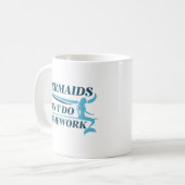 Mug Les sirènes ne font pas de devoirs (Devant gauche)
