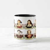 Mug Les six épouses du classique de Henry VIII (Centre)