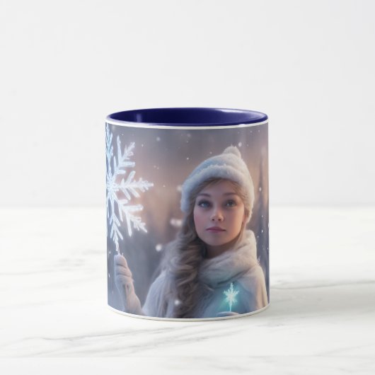 Mug Les Snowflakes Sont... (Centre)