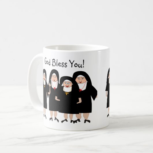 Mug Les soeurs à l'habitude (Devant gauche)
