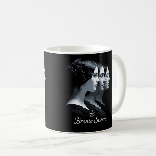 Mug Les Sœurs Brontë (Devant droit)