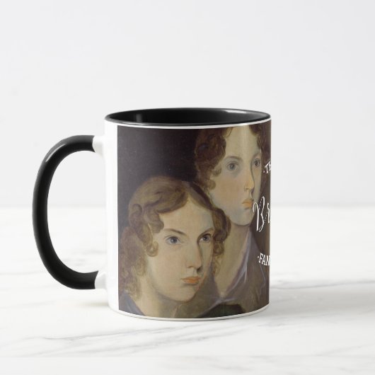 Mug Les soeurs de Bronte - les auteurs originaux de (Gauche)
