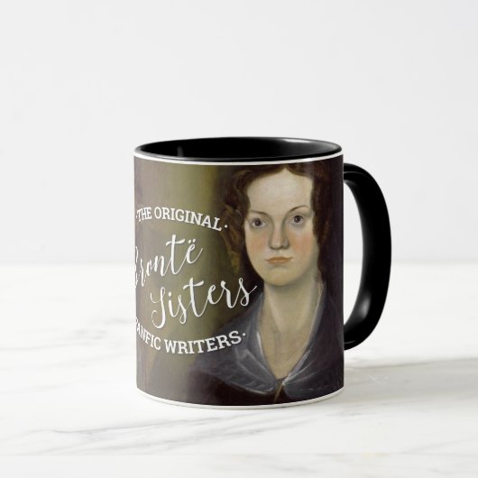 Mug Les soeurs de Bronte - les auteurs originaux de (Devant droit)