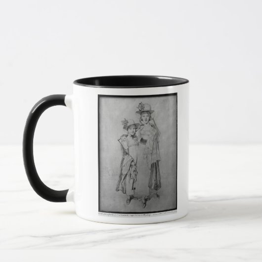 Mug Les soeurs de Montagu à Rome, 1815 (Gauche)