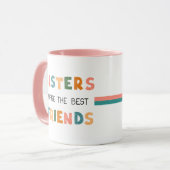 Mug Les Soeurs Font Des Meilleurs Amis Personnalisable (Devant gauche)