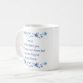 Mug Les soeurs sont comme les étoiles Citation personn (Devant gauche)
