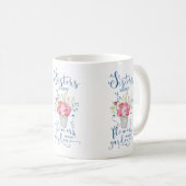 Mug Les soeurs sont les fleurs différentes du même (Devant droit)