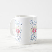 Mug Les soeurs sont les fleurs différentes du même (Devant gauche)