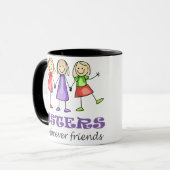 Mug Les soeurs sont pour toujours (Devant gauche)