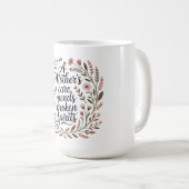 Mug Les soins d'une mère réparent les esprits brisés (Devant droit)