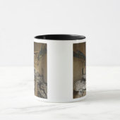 Mug Les soldats américains dorment dans une maison de  (Centre)