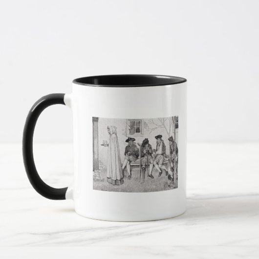 Mug Les soldats blessés SAT le long du Wall (Gauche)