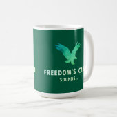 Mug Les sons de l'appel de la liberté (Devant droit)