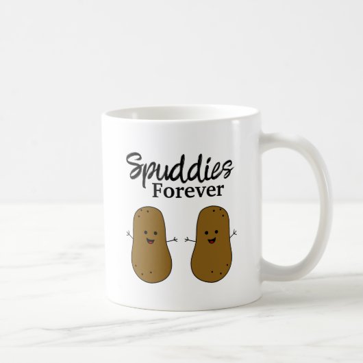 Mug Les soucis pour les amis de la pomme de terre (Droite)