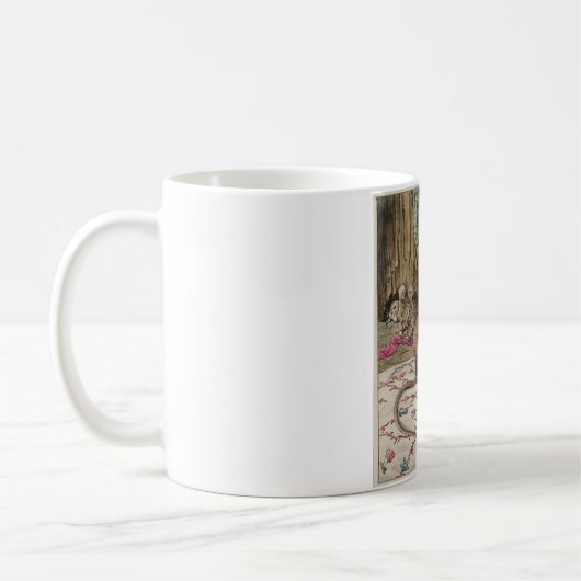 Mug Les souris au travail Threading l'aiguille (Beatri (Gauche)