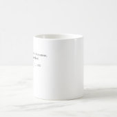 Mug Les statisticiens n'attendent pas (Centre)