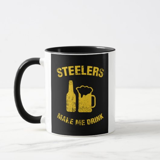 Mug Les Steelers Me Font Boire (Gauche)