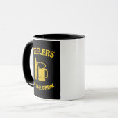 Mug Les Steelers Me Font Boire (Devant gauche)
