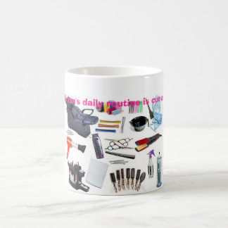 Mug Les stylistes en coiffure sont une coupe ci-dessus