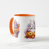Mug Les sucreries d'Halloween (Devant gauche)