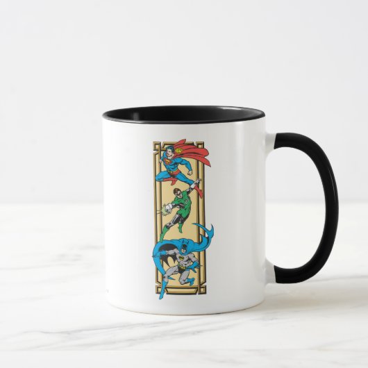 Mug Les superhéros en action (Droite)