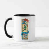 Mug Les superhéros en action (Gauche)