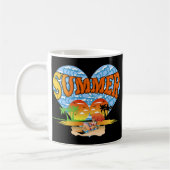 Mug Les surfeurs disent mec (Gauche)