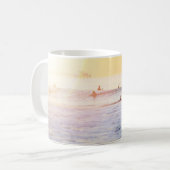 Mug Les surfeurs sur la plage (Devant gauche)