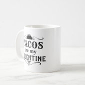Mug Les Tacos drôles sont ma Saint Valentin (Devant gauche)