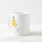 Mug Les Tasse-Droits de Vera remis (écrit en italien) (Devant gauche)