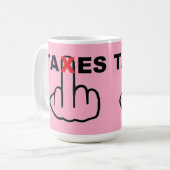 Mug Les taxes trop élevées (Devant gauche)