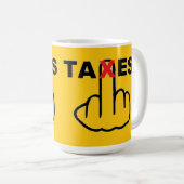 Mug Les taxes trop élevées (Devant droit)