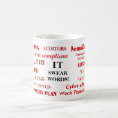 Mug Les technologies de l'information jurent les mots  (Centre)