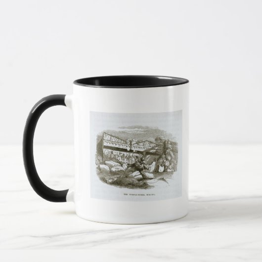 Mug Les Temple-Tombes chez Norchia (Gauche)