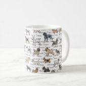 Mug Les terriers (Devant droit)