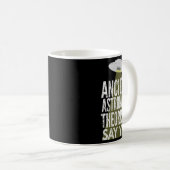 Mug Les Théoristes Des Astronautes Anciens Disent Oui (Devant droit)